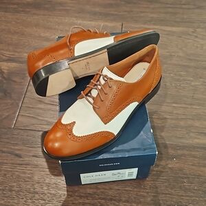 Cole Haan leather jagger wing oxford. Brand new in box.